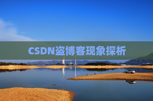 CSDN盗博客现象探析 CSDN盗博客现象探析